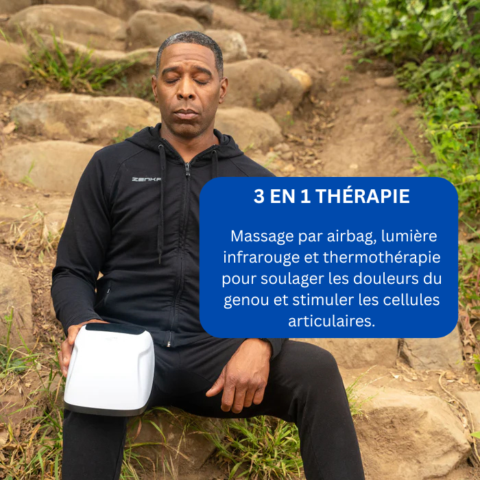 KneeEase™ – Soulagement doux des genoux douloureux et raides